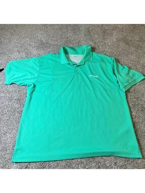 Columbia Omni-Shade Green Polo Shirt 1X